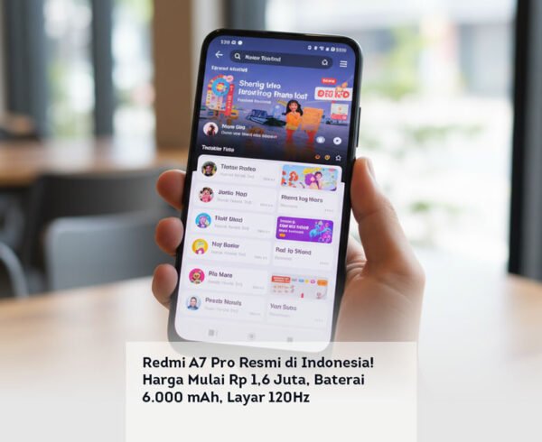 Redmi A7 Pro Resmi di Indonesia! Harga Mulai Rp 1,6 Juta, Baterai 6.000 mAh, Layar 120Hz
