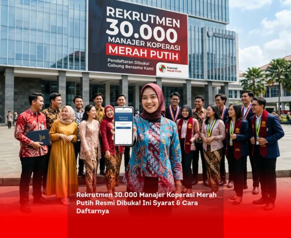 Rekrutmen 30.000 Manajer Koperasi Merah Putih Resmi Dibuka! Ini Syarat & Cara Daftarnya locusonline featured image Apr 2026
