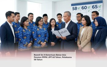 Resmi! Ini 4 Ketentuan Batas Usia Pensiun PPPK, JPT 60 Tahun, Pelaksana 58 Tahun locusonline featured image Apr 2026