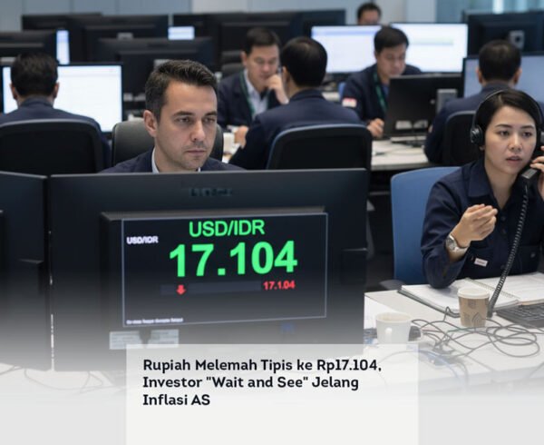 Rupiah Melemah Tipis ke Rp17.104, Investor Wait and See Jelang Inflasi AS locusonline featured image Apr 2026