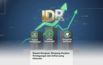 Rupiah Menguat, Ditopang Surplus Perdagangan dan Inflasi yang Melandai