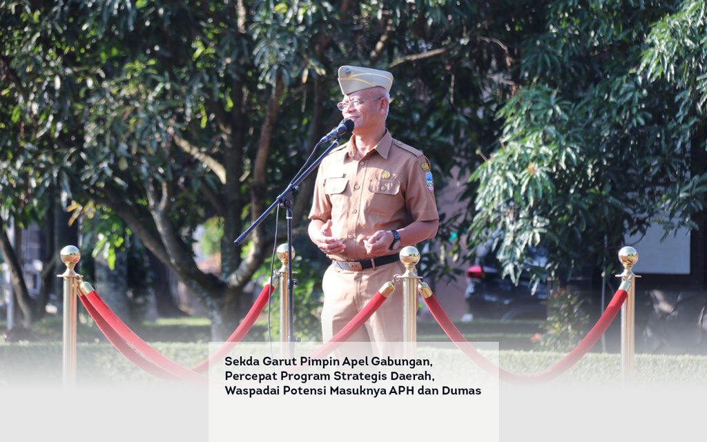Sekda Garut Pimpin Apel Gabungan, Percepat Program Strategis Daerah, Waspadai Potensi Masuknya APH dan Dumas locusonline featured image Apr 2026