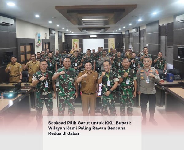 Seskoad Pilih Garut untuk KKL, Bupati, Wilayah Kami Paling Rawan Bencana Kedua di Jabar locusonline featured image Apr 2026