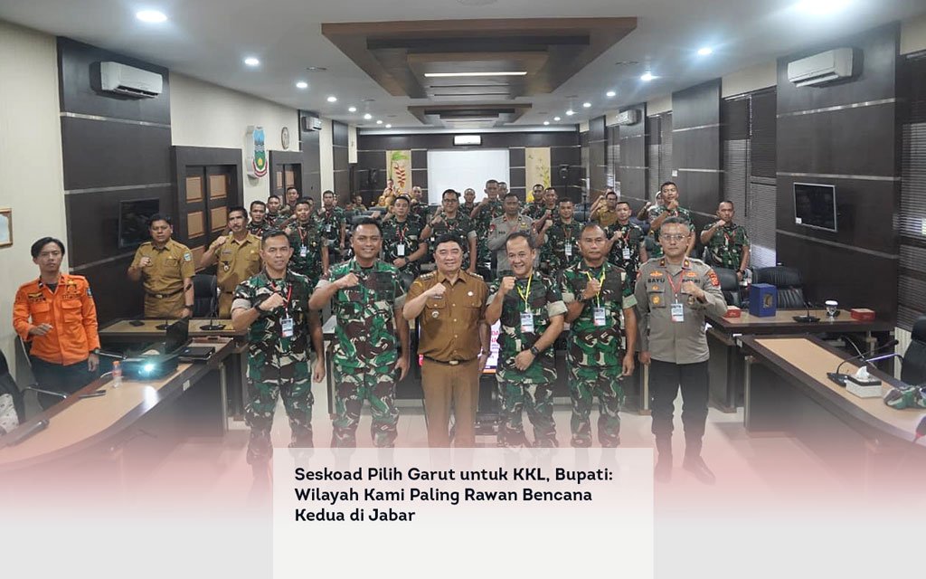 Seskoad Pilih Garut untuk KKL, Bupati, Wilayah Kami Paling Rawan Bencana Kedua di Jabar locusonline featured image Apr 2026