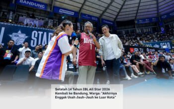 Setelah 14 Tahun IBL All Star 2026 Kembali ke Bandung, Warga: “Akhirnya Enggak Usah Jauh-Jauh ke Luar Kota”