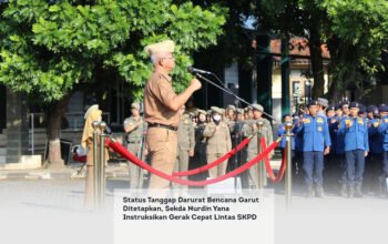 Status Tanggap Darurat Bencana Garut Ditetapkan, Sekda Nurdin Yana Instruksikan Gerak Cepat Lintas SKPD locusonline featured image Apr 2026