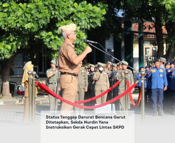 Status Tanggap Darurat Bencana Garut Ditetapkan, Sekda Nurdin Yana Instruksikan Gerak Cepat Lintas SKPD locusonline featured image Apr 2026