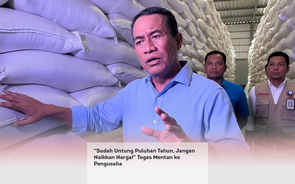 Sudah Untung Puluhan Tahun, Jangan Naikkan Harga! Tegas Mentan ke Pengusaha locusonline featured image Apr 2026