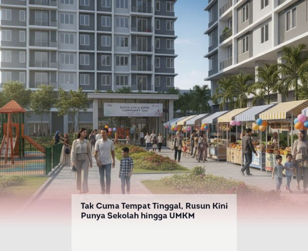 Tak Cuma Tempat Tinggal, Rusun Kini Punya Sekolah hingga UMKM locusonline featured image Apr 2026