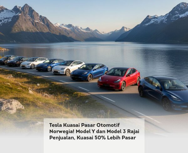 Tesla Kuasai Pasar Otomotif Norwegia! Model Y dan Model 3 Rajai Penjualan, Kuasai 50% Lebih Pasar locusonline featured image Apr 2026