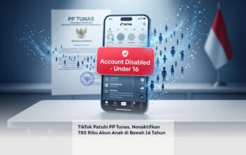 TikTok Patuhi PP Tunas, Nonaktifkan 780 Ribu Akun Anak di Bawah 16 Tahun