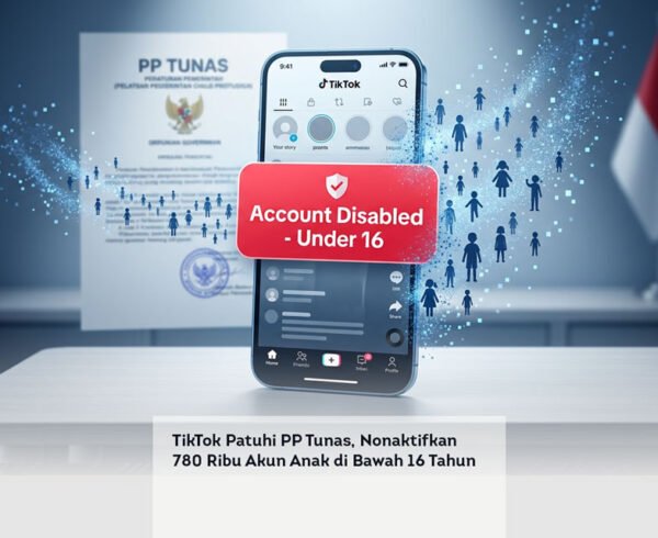 TikTok Patuhi PP Tunas, Nonaktifkan 780 Ribu Akun Anak di Bawah 16 Tahun locusonline featured image Apr 2026