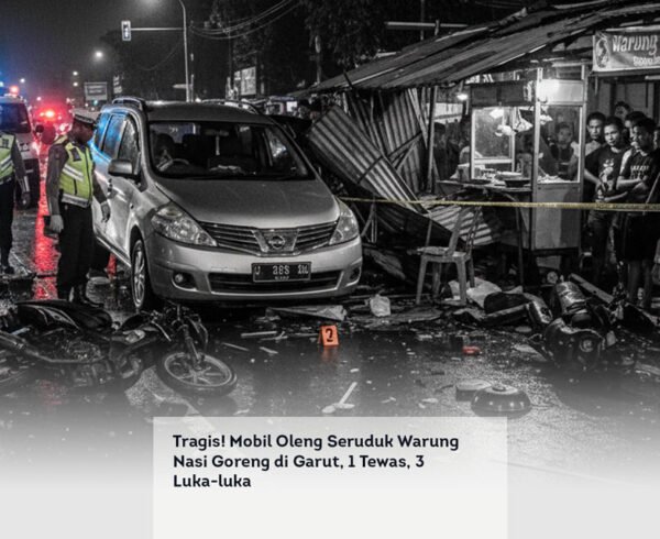 Tragis! Mobil Oleng Seruduk Warung Nasi Goreng di Garut, 1 Tewas, 3 Luka luka locusonline featured image Apr 2026