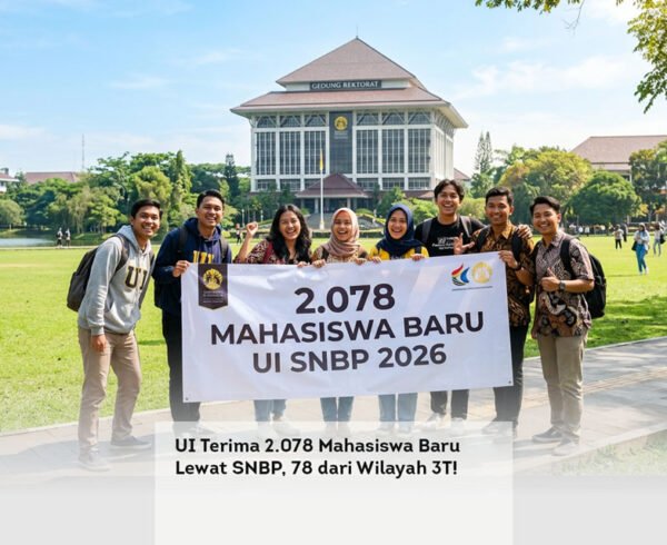 UI Terima 2.078 Mahasiswa Baru Lewat SNBP, 78 dari Wilayah 3T! locusonline featured image Apr 2026
