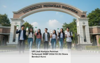 UPI Jadi Kampus Peminat Terbanyak SNBP 2026! 53.311 Siswa Berebut Kursi locusonline featured image Apr 2026