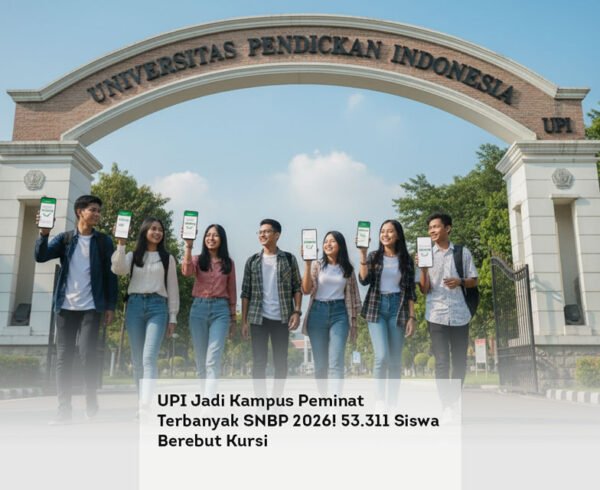 UPI Jadi Kampus Peminat Terbanyak SNBP 2026! 53.311 Siswa Berebut Kursi locusonline featured image Apr 2026