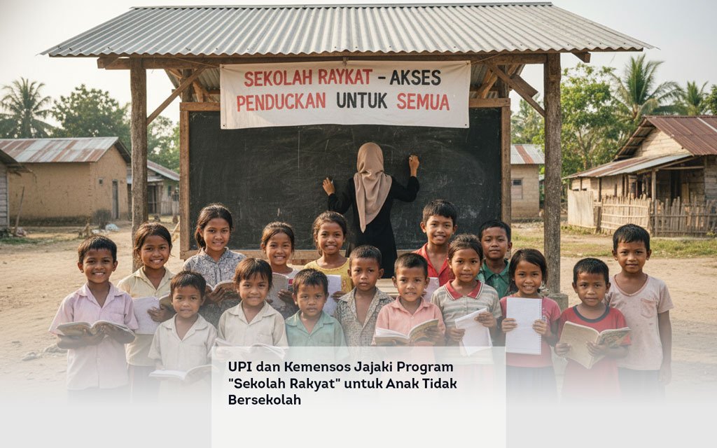 UPI dan Kemensos Jajaki Program Sekolah Rakyat untuk Anak Tidak Bersekolah locusonline featured image Apr 2026