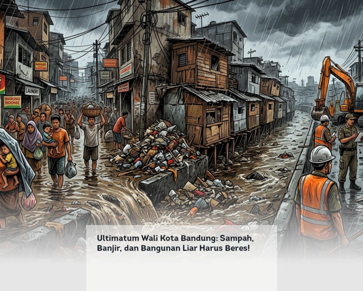 Ultimatum Wali Kota Bandung: Sampah, Banjir, dan Bangunan Liar Harus Beres!