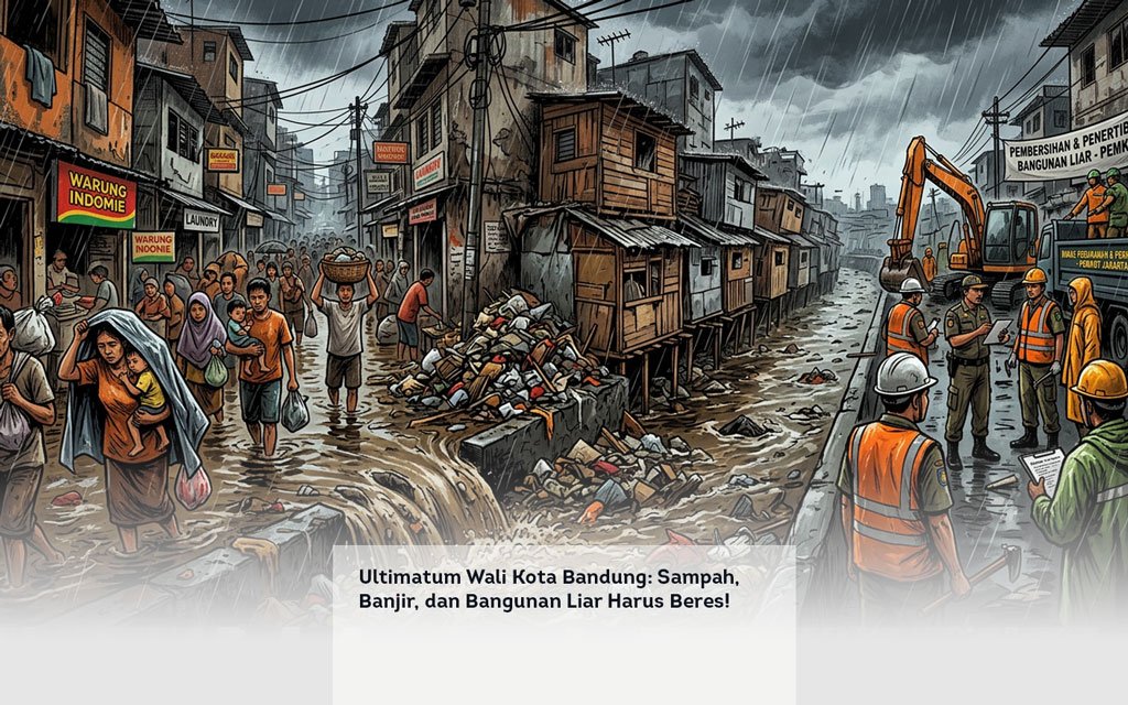 Ultimatum Wali Kota Bandung, Sampah, Banjir, dan Bangunan Liar Harus Beres! locusonline featured image Apr 2026