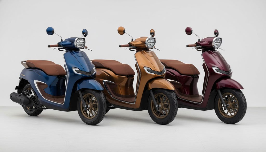 Variasi warna new Honda Stylo