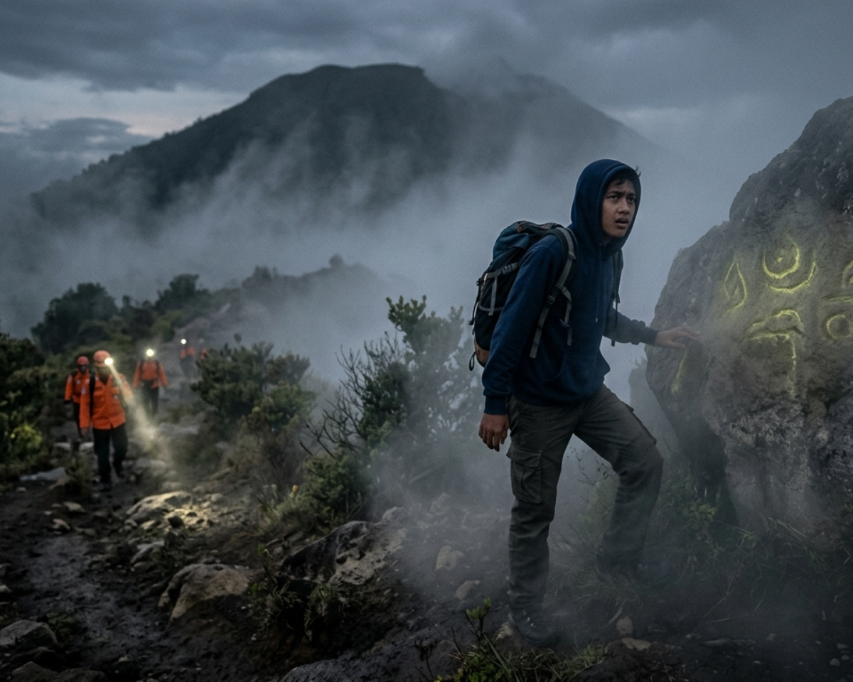 Remaja Hilang di Gunung Guntur, Narasi Mistis Lebih Cepat dari Fakta