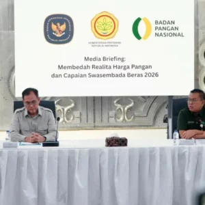Bapanas Klaim Pangan Surplus 2026: Stok Melimpah, Harga Masih “Sesekali Bandel”