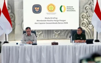 Bapanas Klaim Pangan Surplus 2026: Stok Melimpah, Harga Masih “Sesekali Bandel”