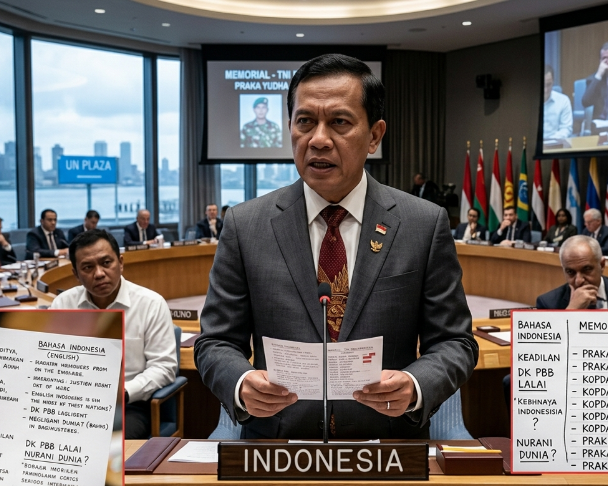 Indonesia Kecam Kematian Prajurit TNI di Lebanon di DK PBB: Nama Disebut, Dunia Ditegur, Nurani Dipertanyakan