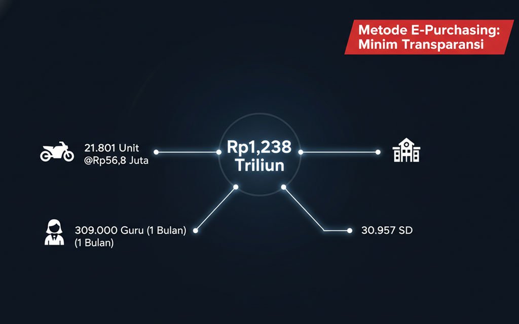 Metode e purchasing, minim transparansi