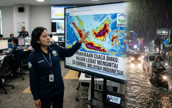 Prakiraan Cuaca BMKG: Hujan Lebat Mengintai Sejumlah Wilayah Indonesia