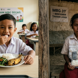 MBG Cuma 5 Hari: Anak Kota Dapat Menu Segar, Wilayah 3T Dapat “Versi Tahan Lama”